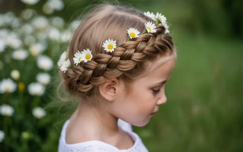 Flower Girl Braid Hairstyles