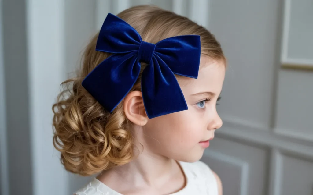 Flower Girl Hairstyles Curly Hair