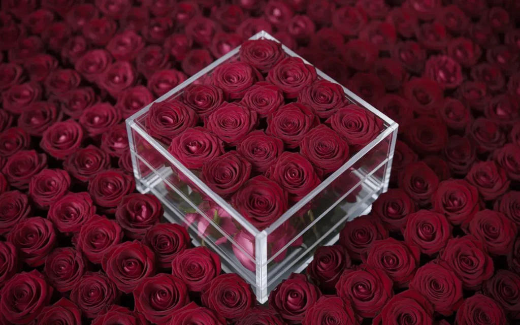 Acrylic Flower Box
