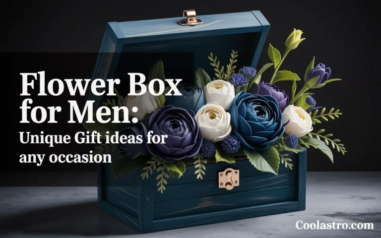 Flower Box For Men