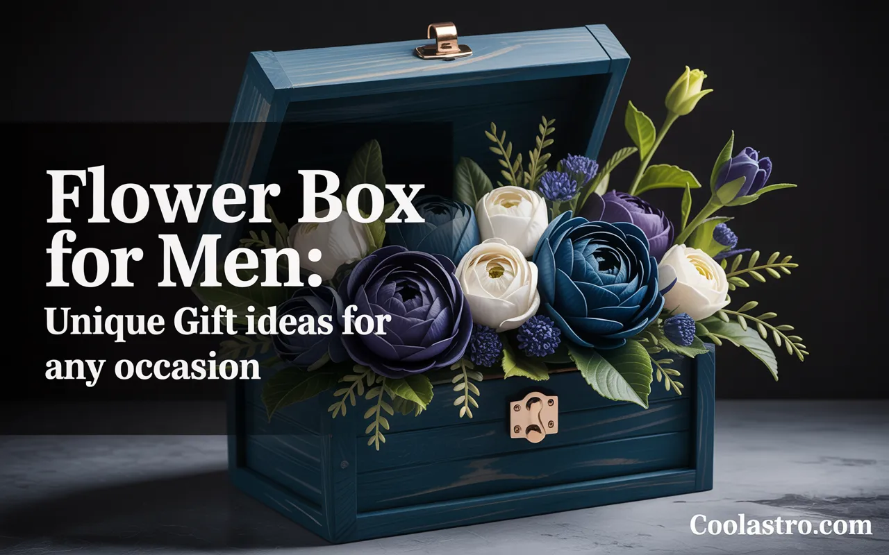 Flower Box For Men