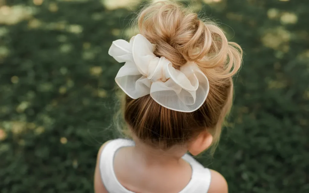 Simple Flower Girl Hairstyles