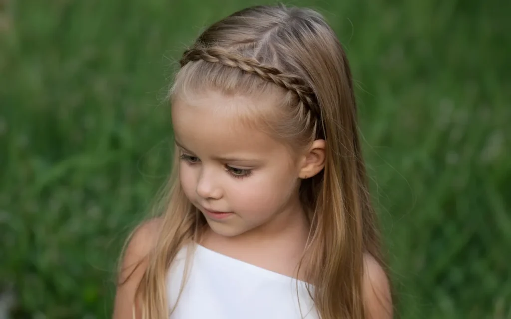 Simple Flower Girl Hairstyles