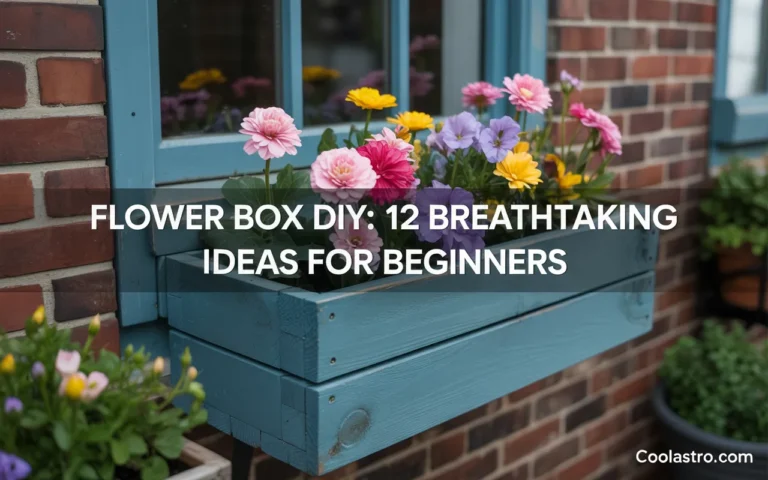 Flower Box DIY