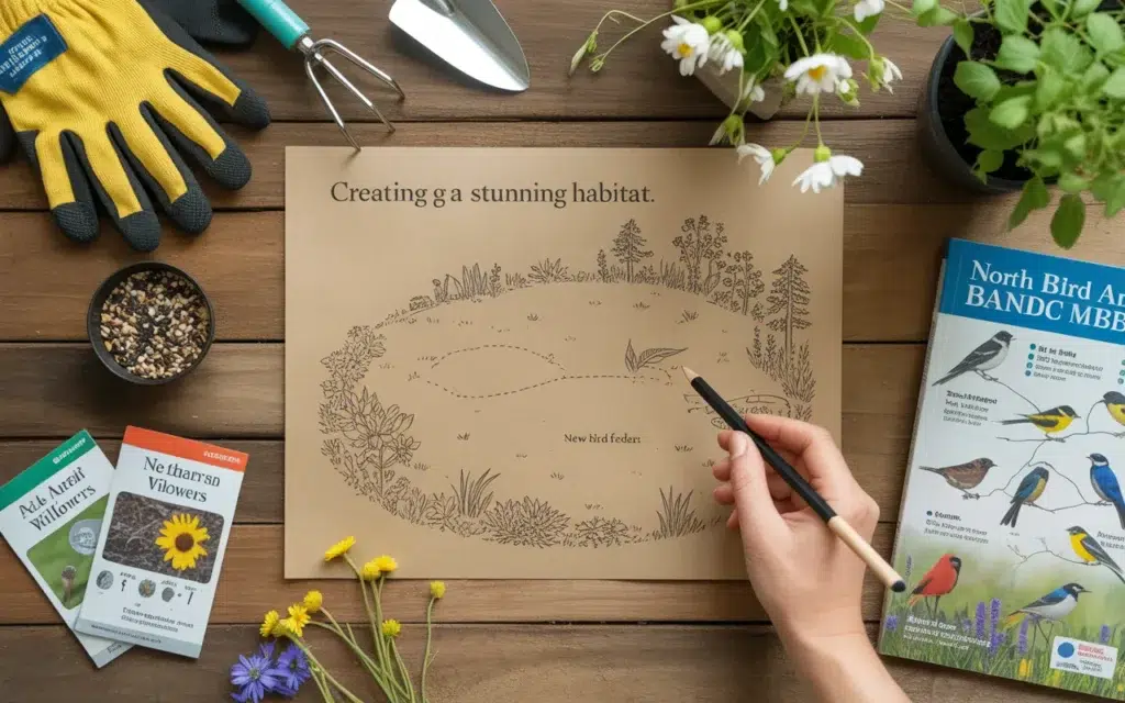 Three Birds Backyard