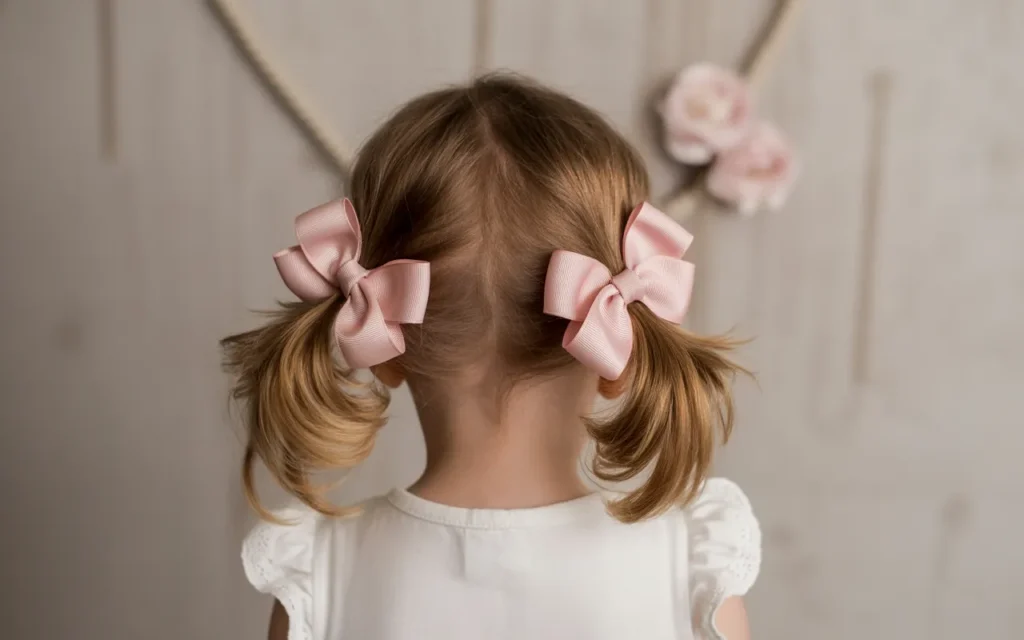 Simple Flower Girl Hairstyles