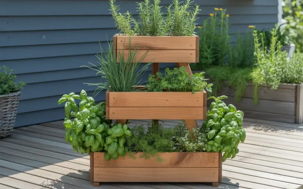 Wood Flower Box