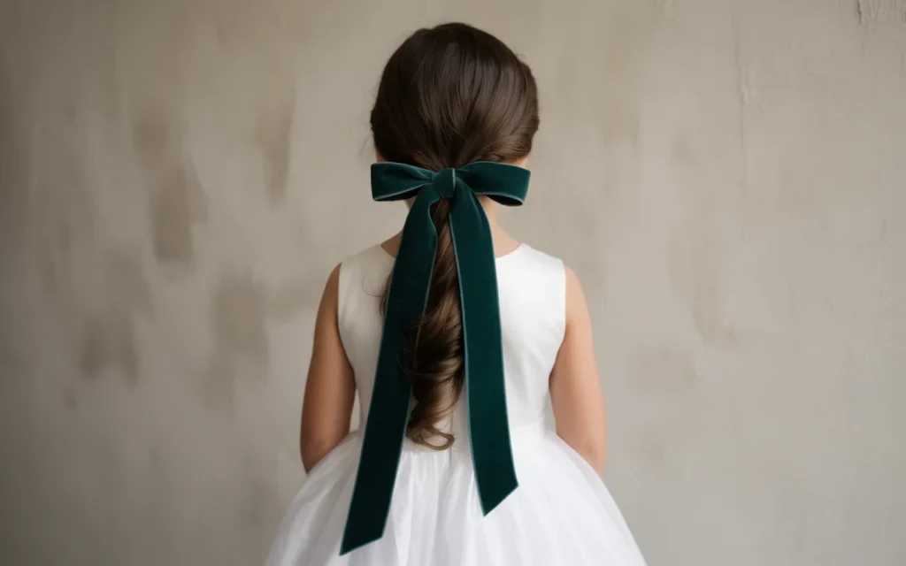 Simple Flower Girl Hairstyles