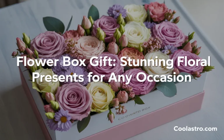 Flower Box Gift