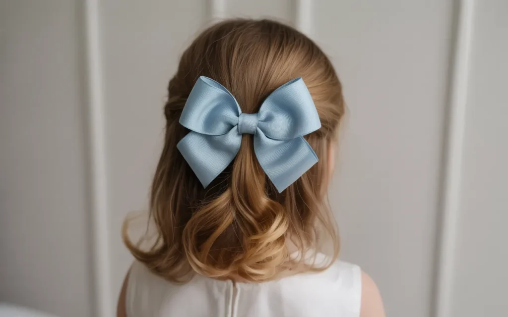 Simple Flower Girl Hairstyles