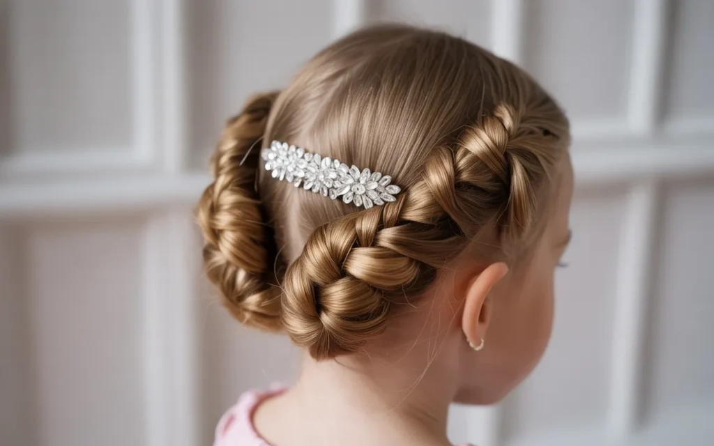 Flower Girl Hairstyles Half Up