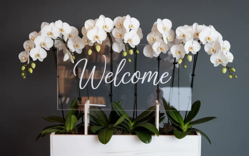 Wedding Flower Box Sign