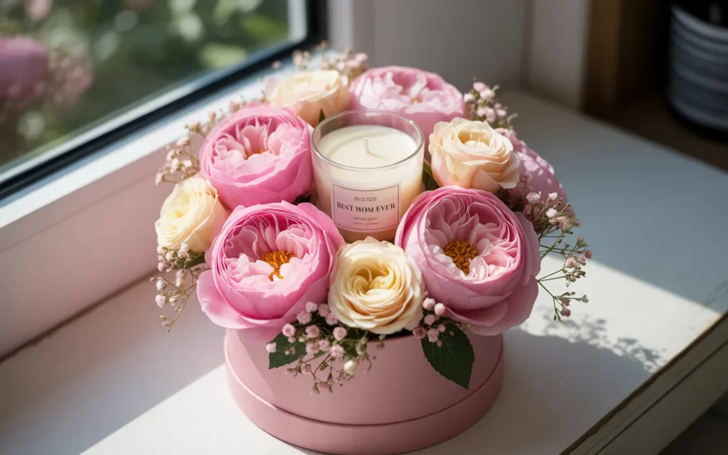 Mom Flower Box Arrangements