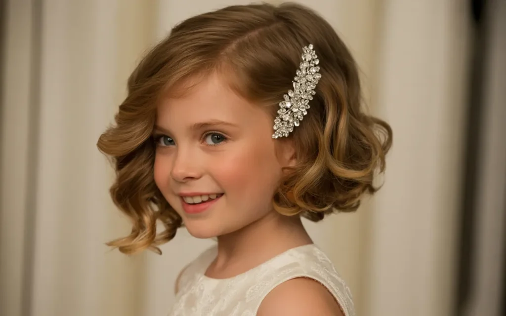 Flower Girl Hairstyles Short Hair