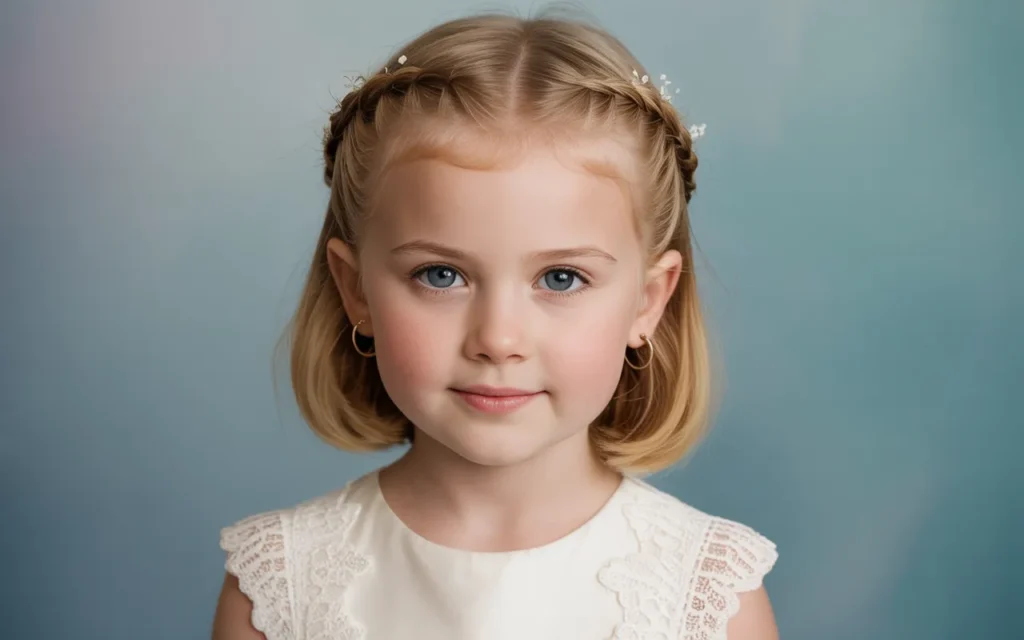 Flower Girl Hairstyles Short Hair
