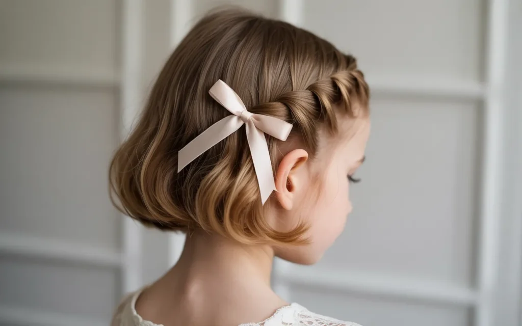 Flower Girl Hairstyles Short Hair