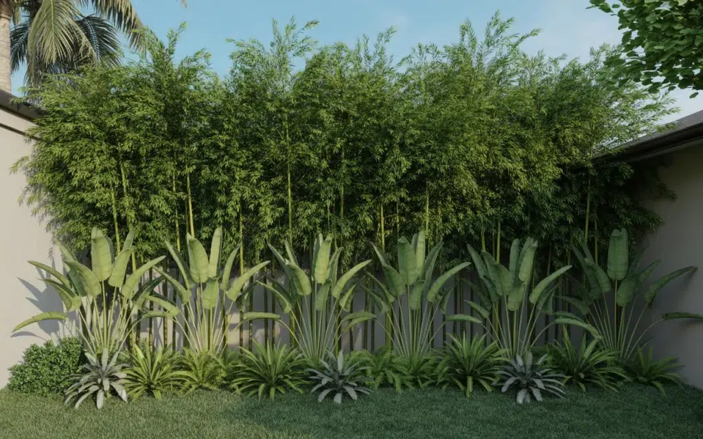 Birds Of Paradise Backyard