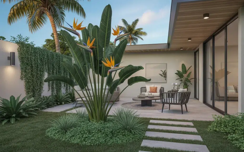 Birds Of Paradise Backyard