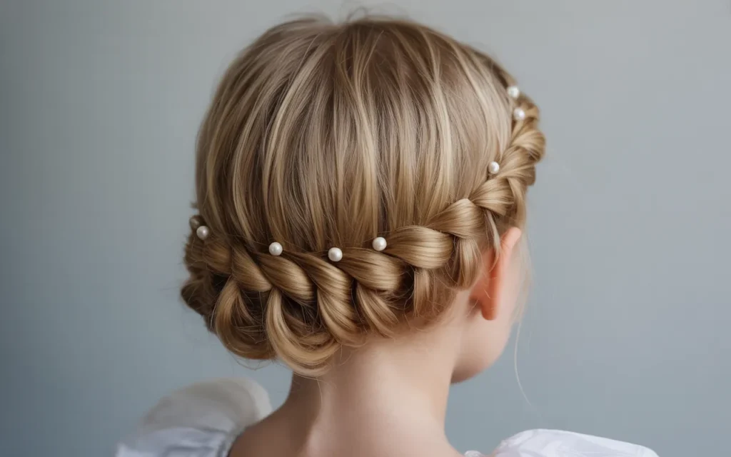 Flower Girl Hairstyles Short Hair