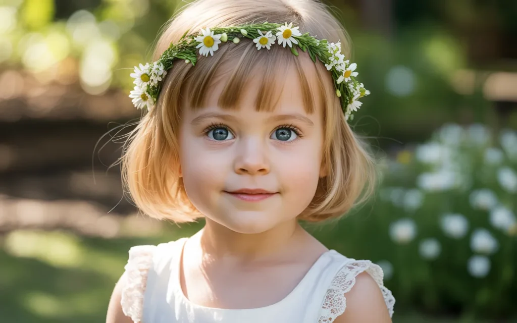 Flower Girl Hairstyles Short Hair