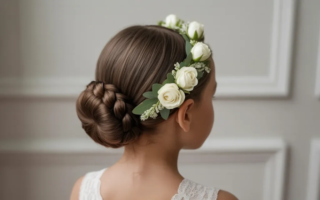 Black Flower Girl Hairstyles