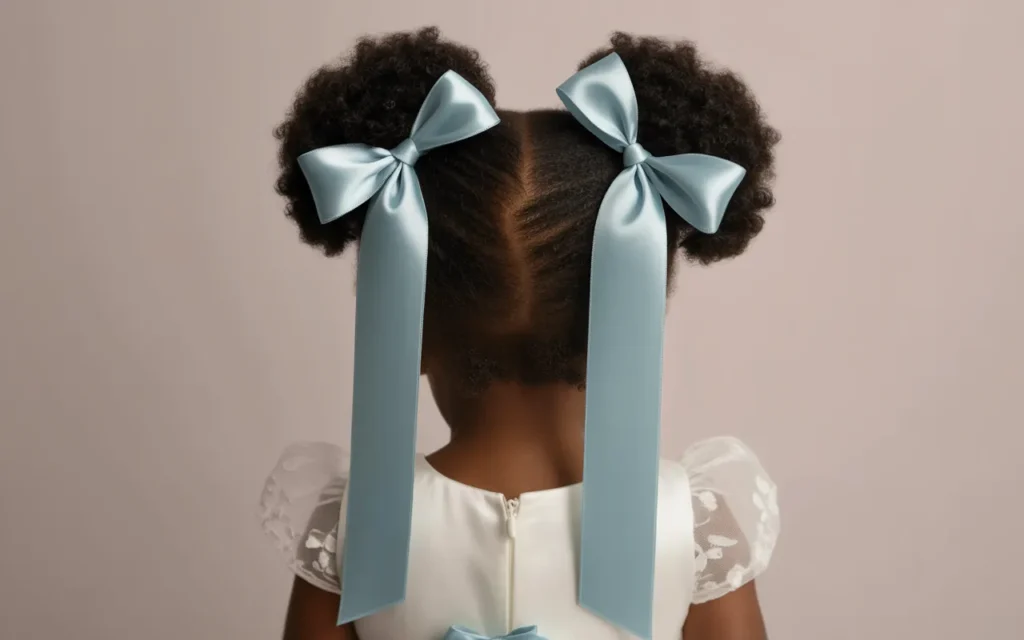 Black Flower Girl Hairstyles