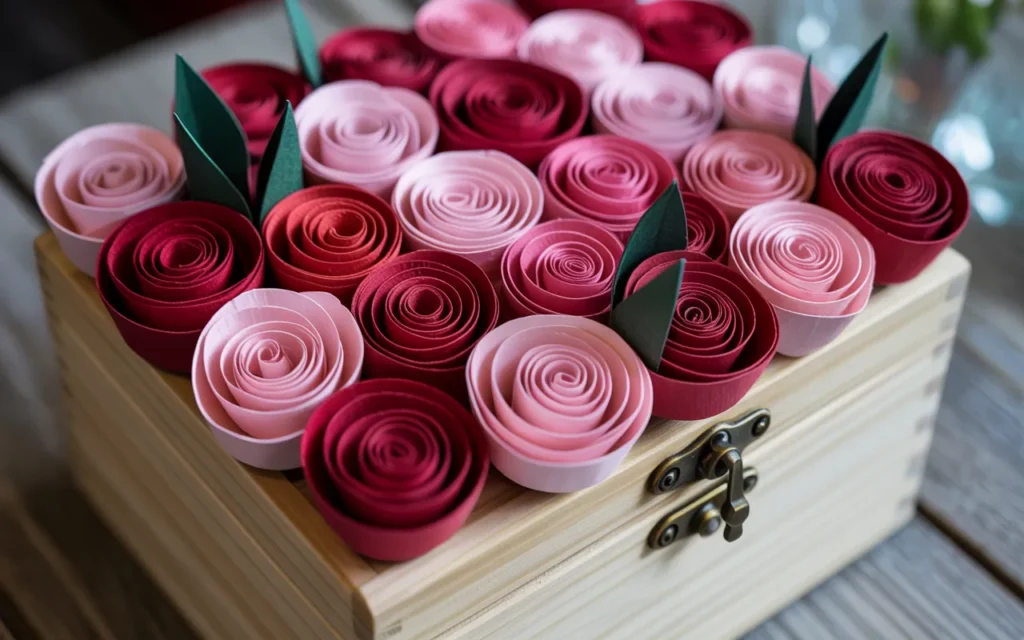 Paper Flower Box