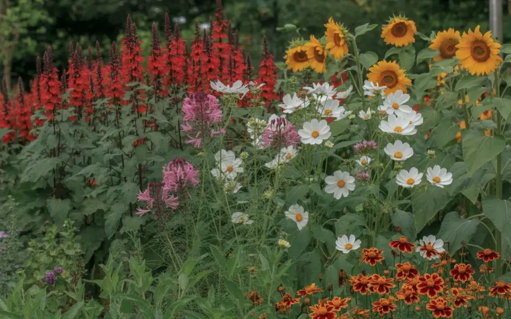 Tall Annual Flowers
