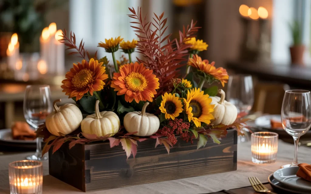 Flower Box Centerpiece