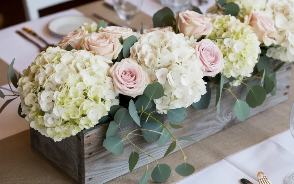 Flower Box Centerpiece