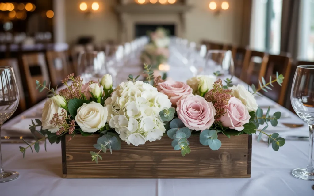 Flower Box Centerpiece