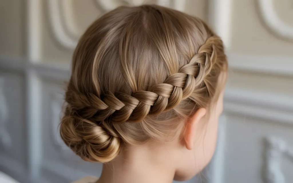 Flower Girl Hairstyles Updo