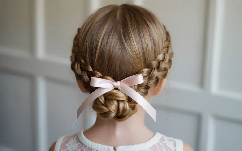 Flower Girl Hairstyles Updo