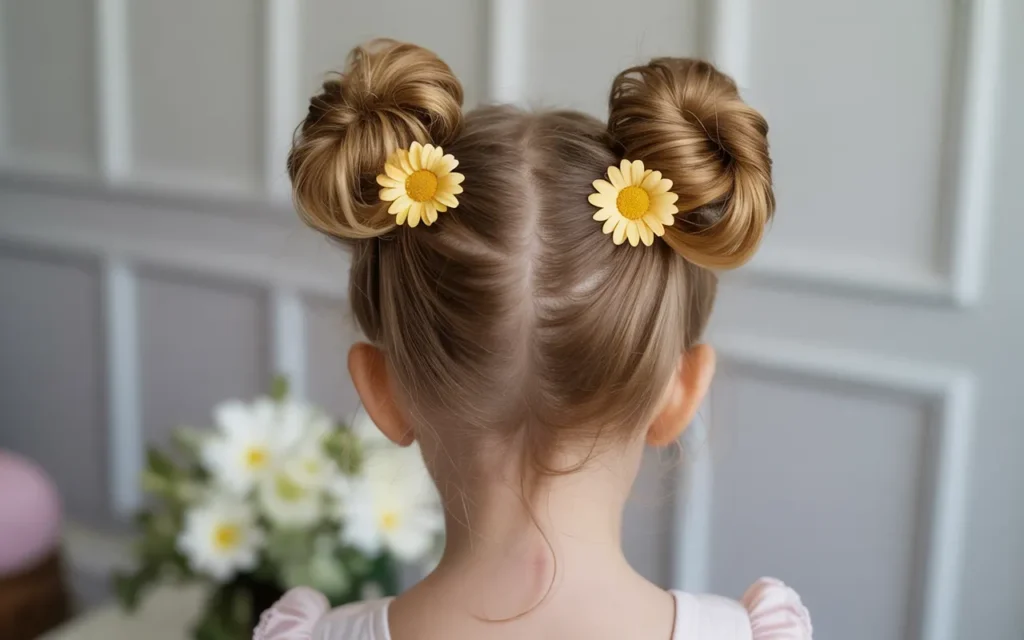Flower Girl Hairstyles Updo