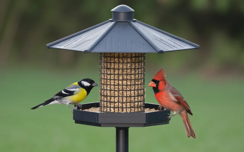 Backyard Birds Feeders