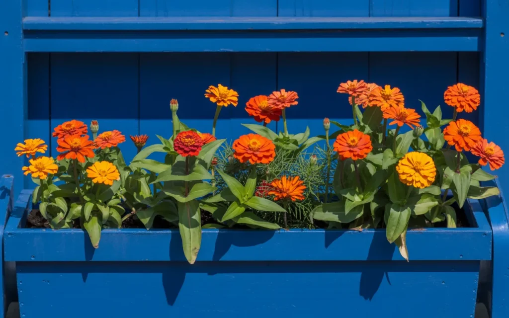 Blue Flower Box