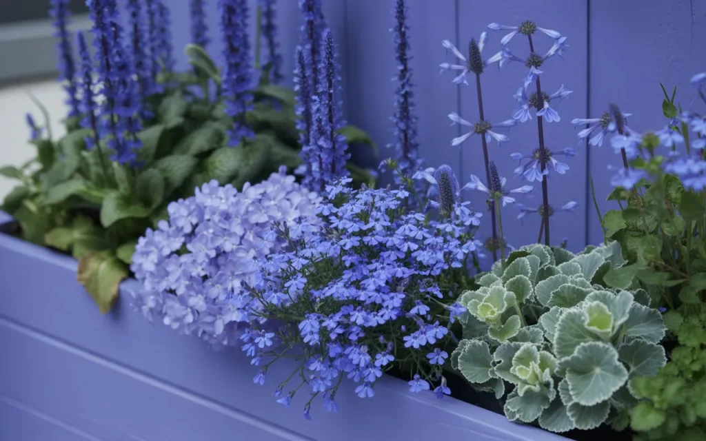 Blue Flower Box