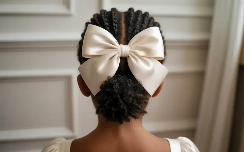 Flower Girl Hairstyles Black Kids