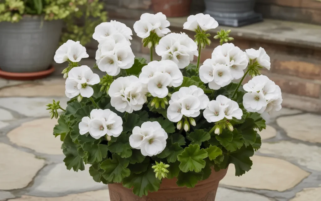 White Annual Flowers