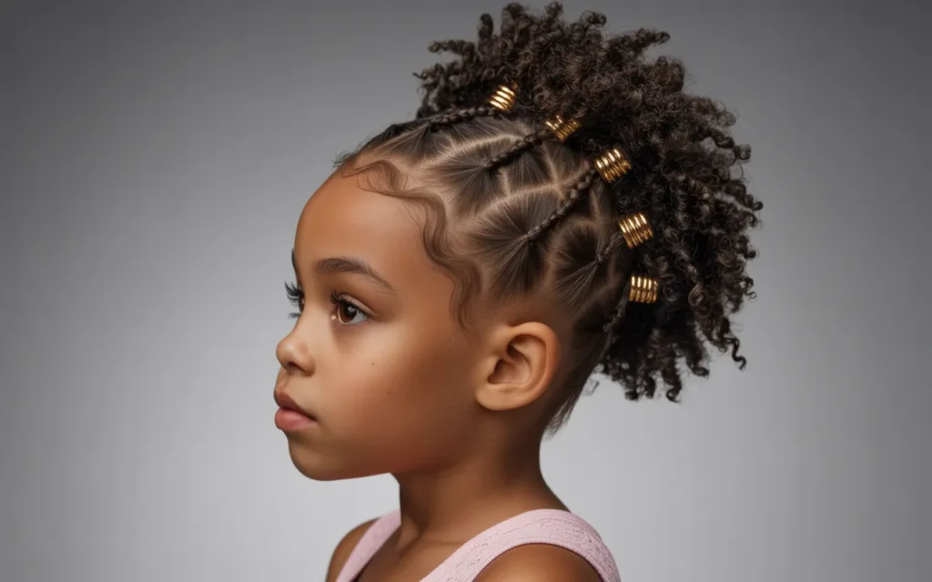 Flower Girl Hairstyles Black Kids