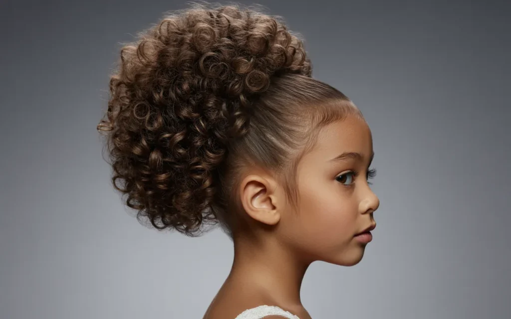 Flower Girl Hairstyles Black Kids