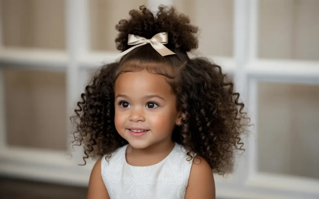 Flower Girl Hairstyles Black Kids