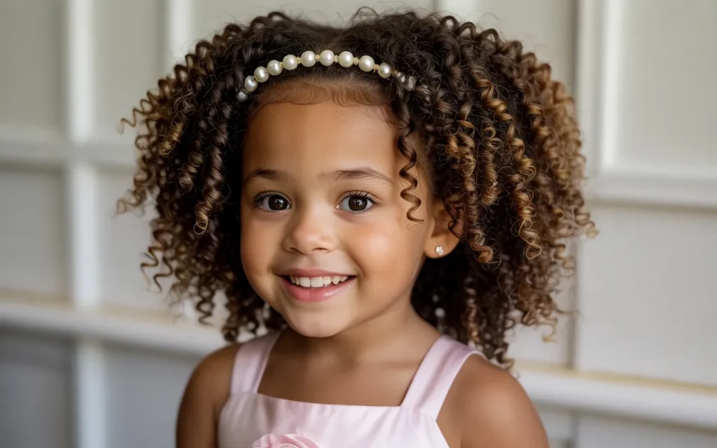 Flower Girl Hairstyles Black Kids