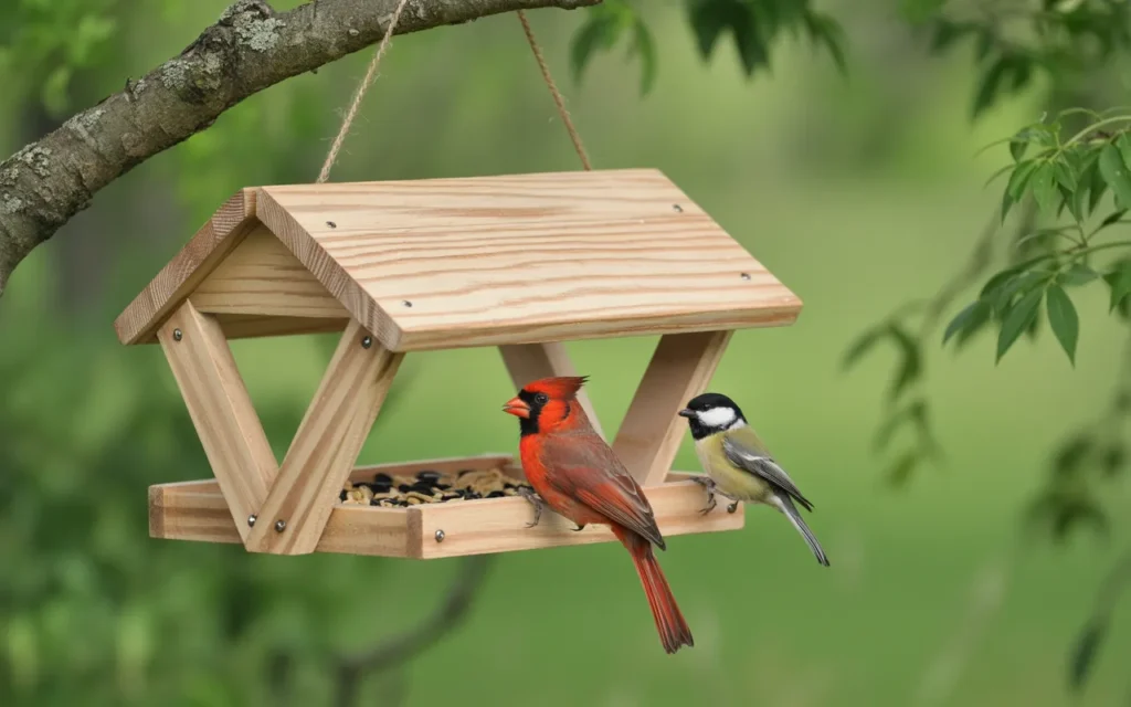 Backyard Birds Feeders