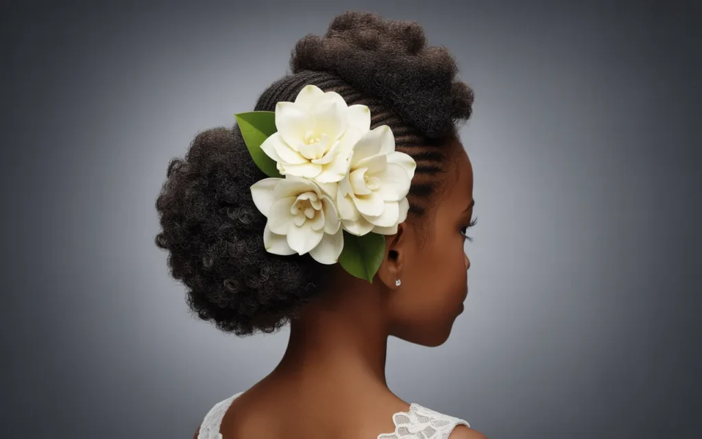 Flower Girl Hairstyles Black Kids