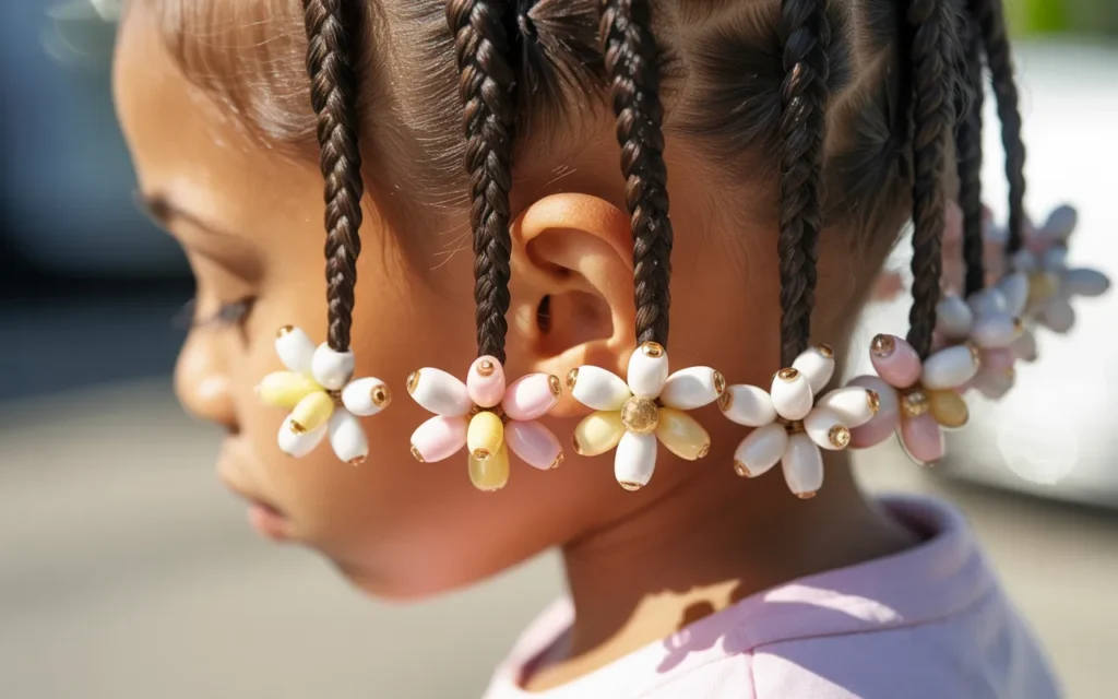 Flower Girl Hairstyles Black Kids