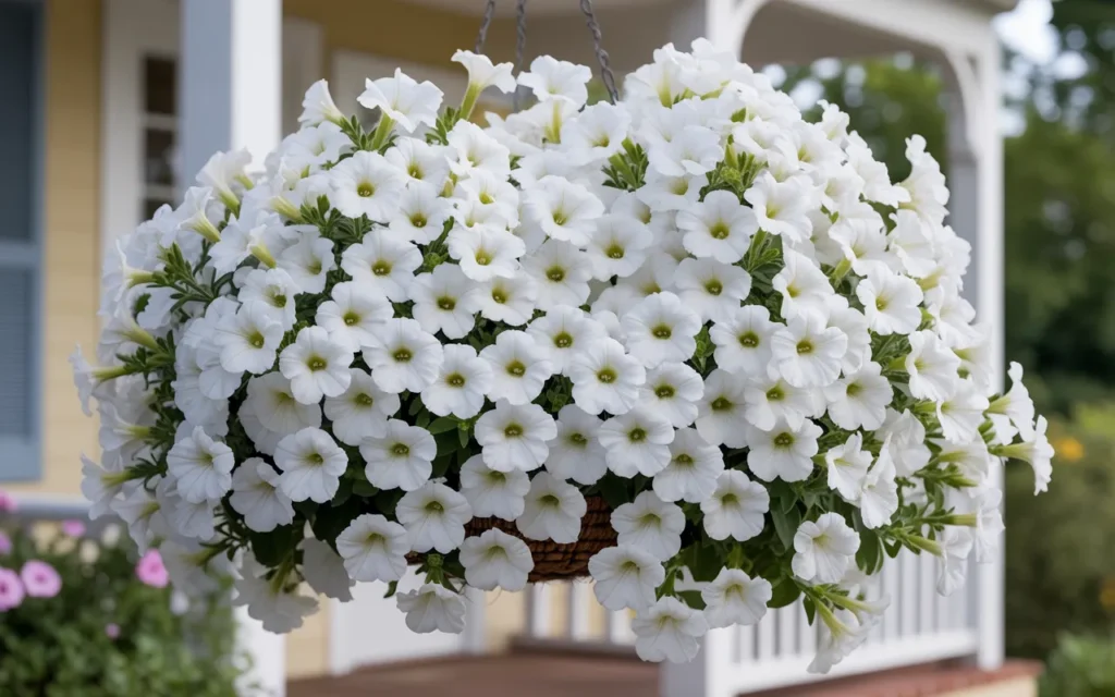 White Annual Flowers