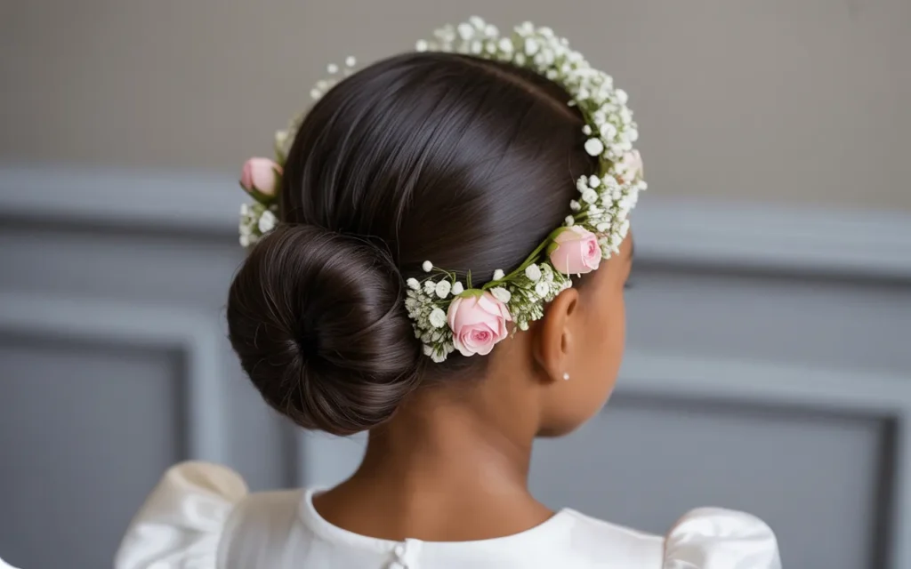 Flower Girl Hairstyles Black Kids