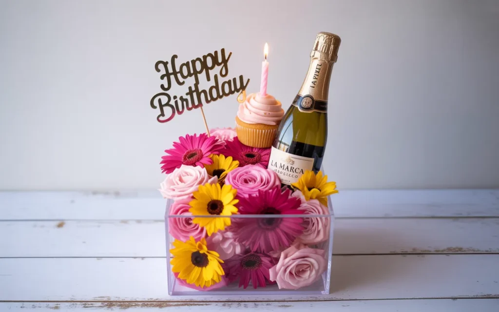 Flower Gift Box Idea