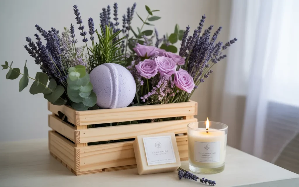 Flower Gift Box Idea